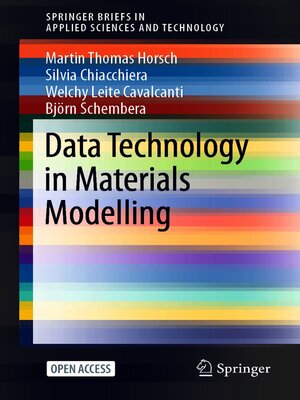 cover image of Data Technology in Materials Modelling